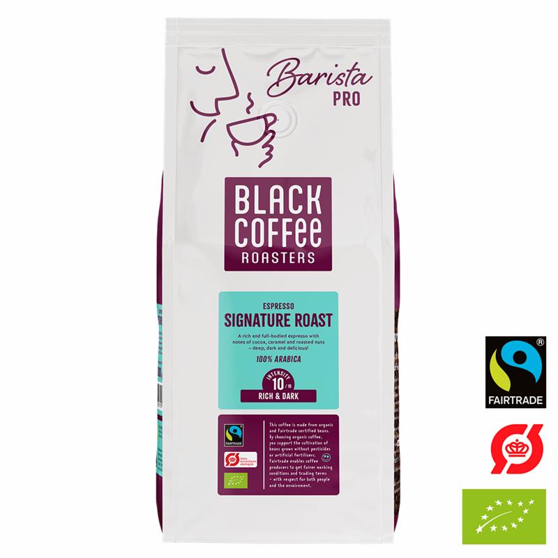 Black Coffee Roasters Signature Roast Ekologisk Fairtrade Espresso