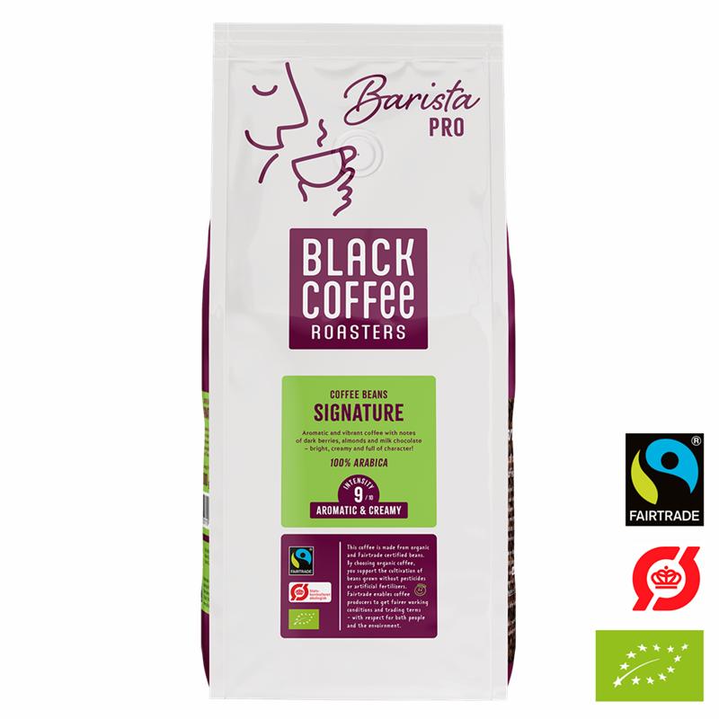 Black Coffee Roasters Signature Ekologiska Fairtrade Kaffebönor