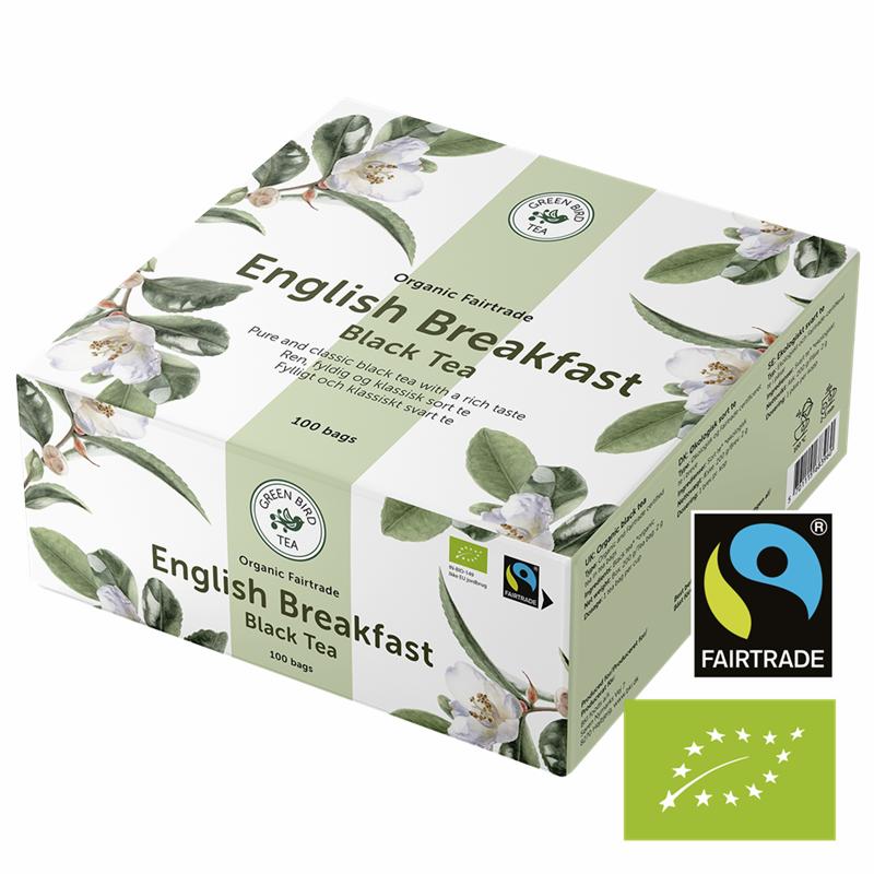 Green Bird English Breakfast Tea Ekologisk Fairtrade