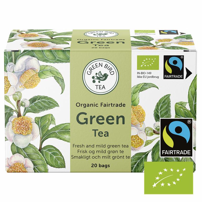 Green Bird Green Tea Ekologisk Fairtrade