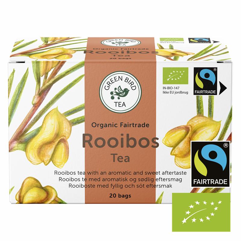 Green Bird Rooibos Te Ekologisk Fairtrade
