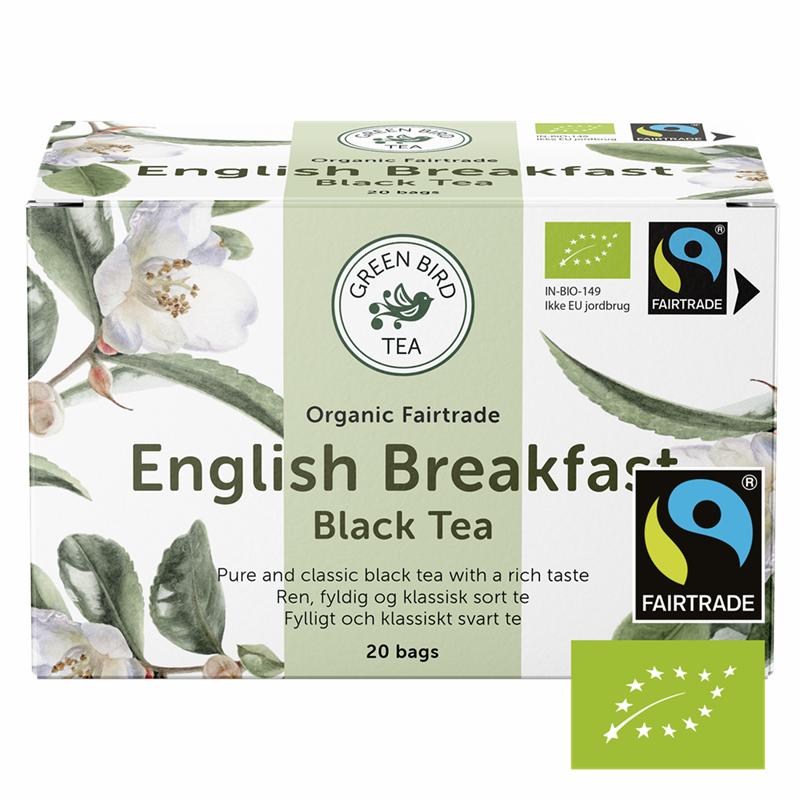 Green Bird English Breakfast Tea Ekologisk Fairtrade